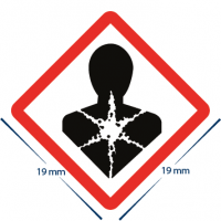 Vsafety Warnschild 'Gefahr - Leicht Brennbare Gase' – 150x200 Mm, Schwarz/gelb, 1 Mm Kunststoff – Inkl. Klebestreifen