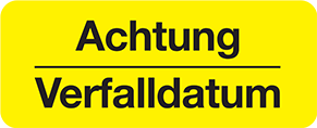 Achtung Verfalldatum