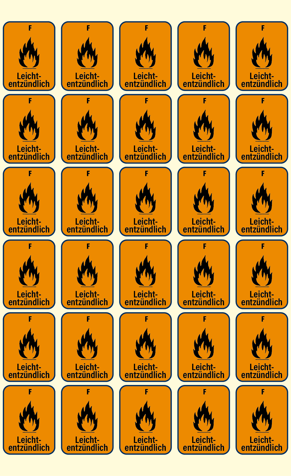 Gefahrenaufkleber „Explosive Stoffe 1.5“ – Selbstklebendes Schild, Made In Germany (148x104 Mm)