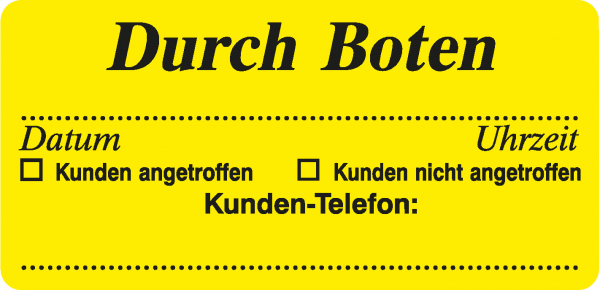 Durch Boten