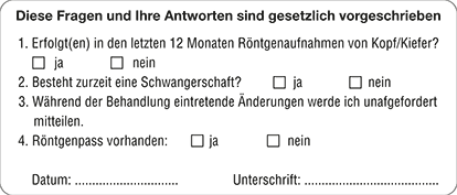 Diese Fragen und Ihre Antworten sind gesetzlich vorgeschrieben 1. Erfolgt(en) in den letzten 12 Mon