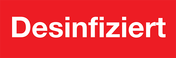 Desinfiziert