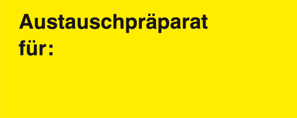 Austauschpräparat für